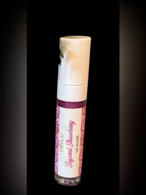 Aminnah  Sugared Strawberry Lip Gloss — Pink Shine